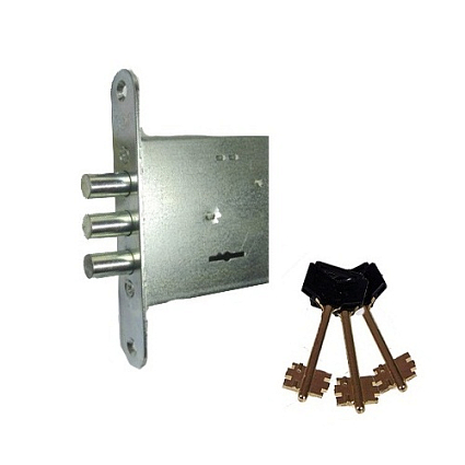 Замок врезной ЭЛЬБОР REX 1.4. 3 КЛ Б/О (1.04.04) от интернет-площадки Гурумарт