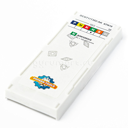 картинка Токарная пластина DCGT11T302-AK ATN10 от магазина Гурумарт