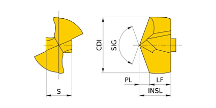 картинка Головка для сверл STAWN1120TH  VP15TF  от магазина Гурумарт