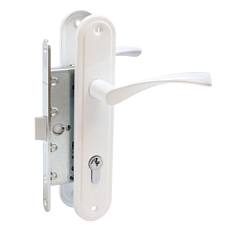 Замок врезной АЛЛЮР ЗВ 7-103/85 WW БЕЛЫЙ от интнрнет-магазина Замки-НТ