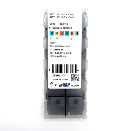 картинка Пластина фрезерная LNET 125708-TN  IC928  от магазина Гурумарт