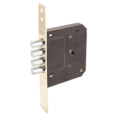 Замок врезной АЛЛЮР 189-4 ЛАТ. КРЕСТ.КЛЮЧ от интнрнет-магазина Замки-НТ