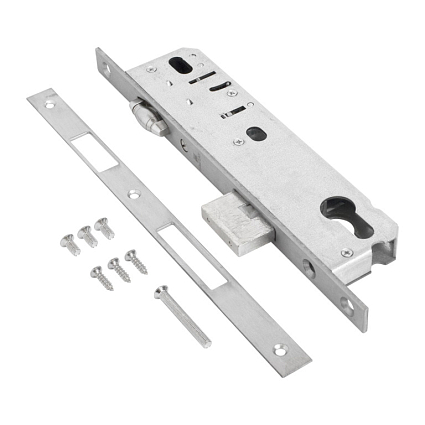 БУЛАТ ЗВ 5-1.30.00.16.08 нерж. сталь 30мм рол.зщ с/о, под ц/м Замок врезной б/руч   от интернет площадки Гурумарт