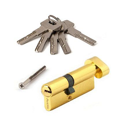 AVERS ZM-80(35/45C)-C-G золото перфо. кл/верт. 5кл. Цилиндровый механизм от интернет площадки Гурумарт