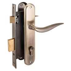 Замок врезной АЛЛЮР 0205 AB СТ.БРОНЗА от интнрнет-магазина Замки-НТ