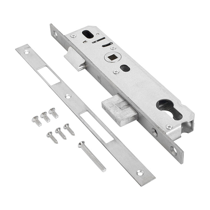 БУЛАТ ЗВ 4-1.25.92.16.08 нерж. сталь 25мм с/о, под ц/м, м/о 92мм Замок врезной б/руч   от интернет площадки Гурумарт