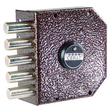 Замок накладной СЕНАТ ЗНС 2"У" 5КЛ Б/О 074 от интернет площадки Гурумарт  