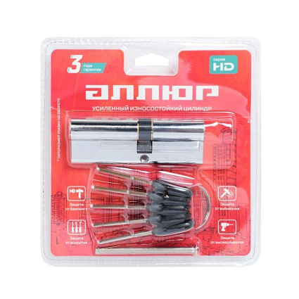 АЛЛЮР  F 90-5К  хром перф.кл Цилиндровый   от интернет площадки Гурумарт