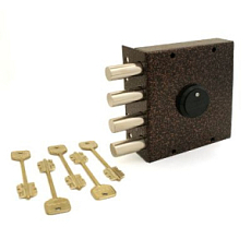 Замок накладной СЕНАТ ЗНС 1-5 015 от интернет площадки Гурумарт  