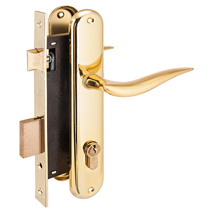 Замок врезной АЛЛЮР 0205 GP ЛАТУНЬ от интернет-площадки Гурумарт