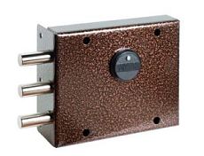 Замок накладной СЕНАТ ЗГС-7-3 3КЛ Б/О 584 от интернет площадки Гурумарт  