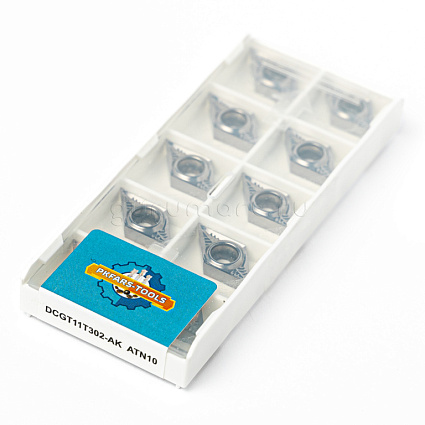 картинка Токарная пластина DCGT11T302-AK ATN10 от магазина Гурумарт