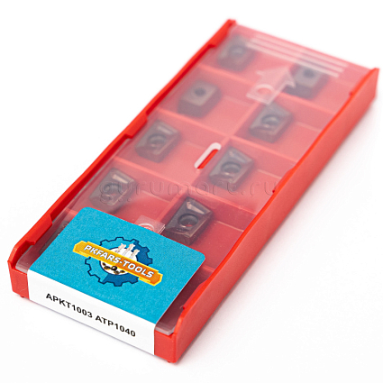 картинка Фрезерная пластина APKT1003PDSR  ATP 1040 от магазина Гурумарт