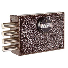 Замок накладной СЕНАТ ЗНС-6 5КЛ Б/О 159 от интернет площадки Гурумарт  