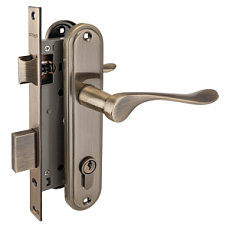 Замок врезной АЛЛЮР 127/1 AB СТ.БРОНЗА от интнрнет-магазина Замки-НТ