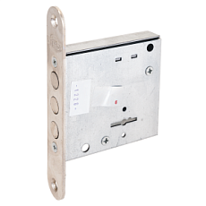 Замок врезной ЭЛЬБОР 1.04.04.5.5 КРЕМЕНЬ 5КЛ ЦИНК Б/О от интнрнет-магазина Замки-НТ