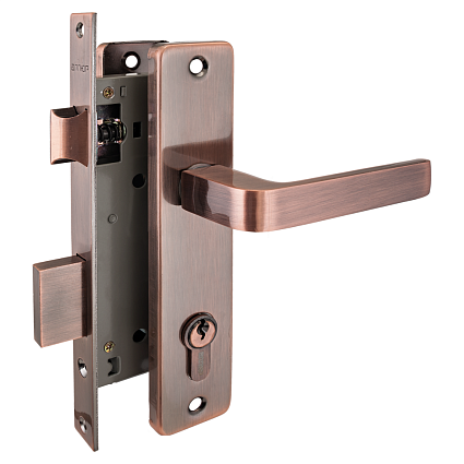 Замок врезной АЛЛЮР 126/1 AC СТ.МЕДЬ от интернет-площадки Гурумарт