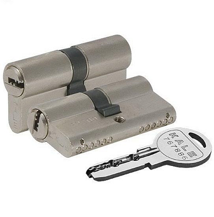 KALE 164 SNC/80 35х10х35 никель перф.кл Цилиндровый механизм от интернет площадки Гурумарт