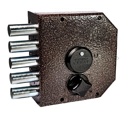 Замок накладной СЕНАТ ЗНС-29 5КЛ. Б/О 520 от интернет площадки Гурумарт