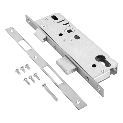 БУЛАТ ЗВ 4-1.40.92.16.08 нерж. сталь 40мм с/о, под ц/м, м/о 92мм Замок врезной б/руч  от интернет площадки Гурумарт